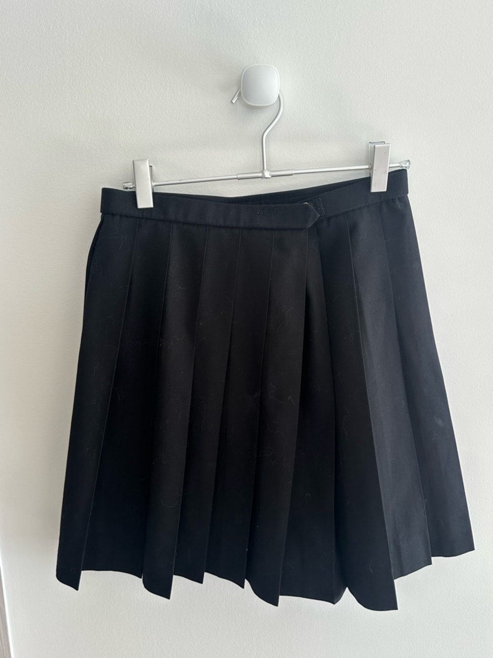 Classic Black Pleated Skirt